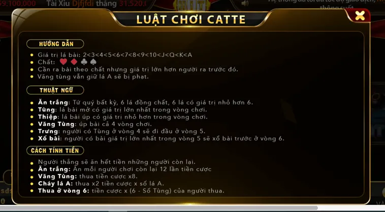 Bí Quyết Chơi Catte Tại HitClub Luôn Thắng Cho Các Bài Thủ 2026