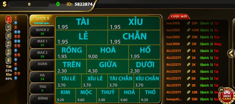 Chinh Phục Game Xổ Số Keno Tại HitClub Với Những Con Số May Mắn Rực Rỡ