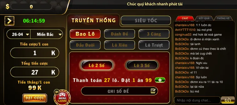 Lô Đề 1 Ăn 99 Tại HitClub Bí Quyết Soi Cầu Ba Miền Và Chiến Thuật Thống Trị Số Đề