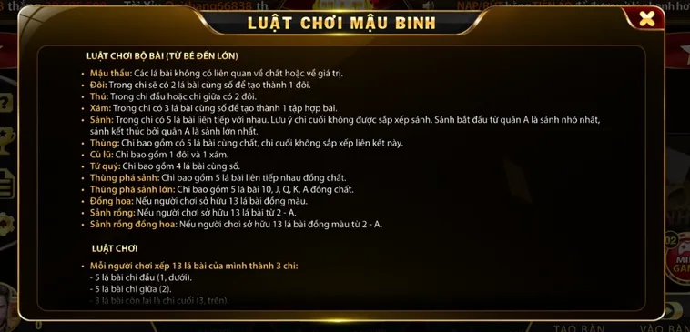 Khám Phá Nghệ Thuật Sắp Đặt Trong Game Mậu Binh tại HitClub Đỉnh Cao