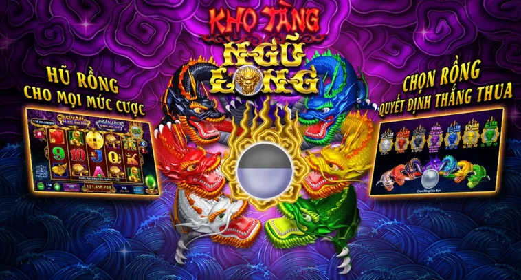 Chinh Phục Game Nổ Hũ Kho Tàng Ngũ Long Tại HitClub Rinh Ngay Tài Lộc Vàng