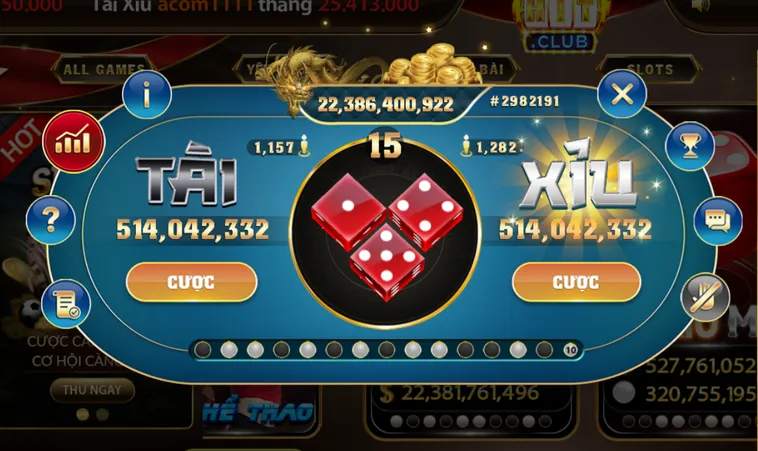 Casino Tài Xỉu Tại HitClub Đấu Trường Cá Cược Minh Bạch Và Cơ Hội Phát Tài