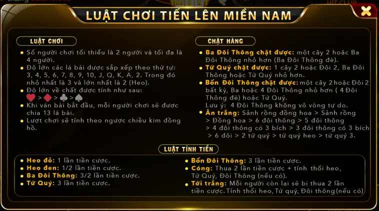 Tiến Lên Miền Nam Tại HitClub Đấu Trường Sát Phạt Kịch Tính Và Cơ Hội Phát Tài