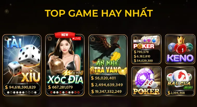 HitClub là cổng game bài đổi thưởng uy tín hàng đầu, nổi bật với kho trò chơi đa dạng