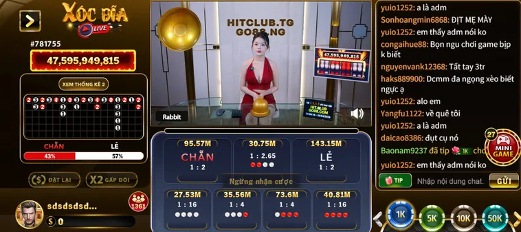 Xóc Đĩa Livestream Tại HitClub Đẳng Cấp Cá Cược Dân Gian Nhận Thưởng 2026